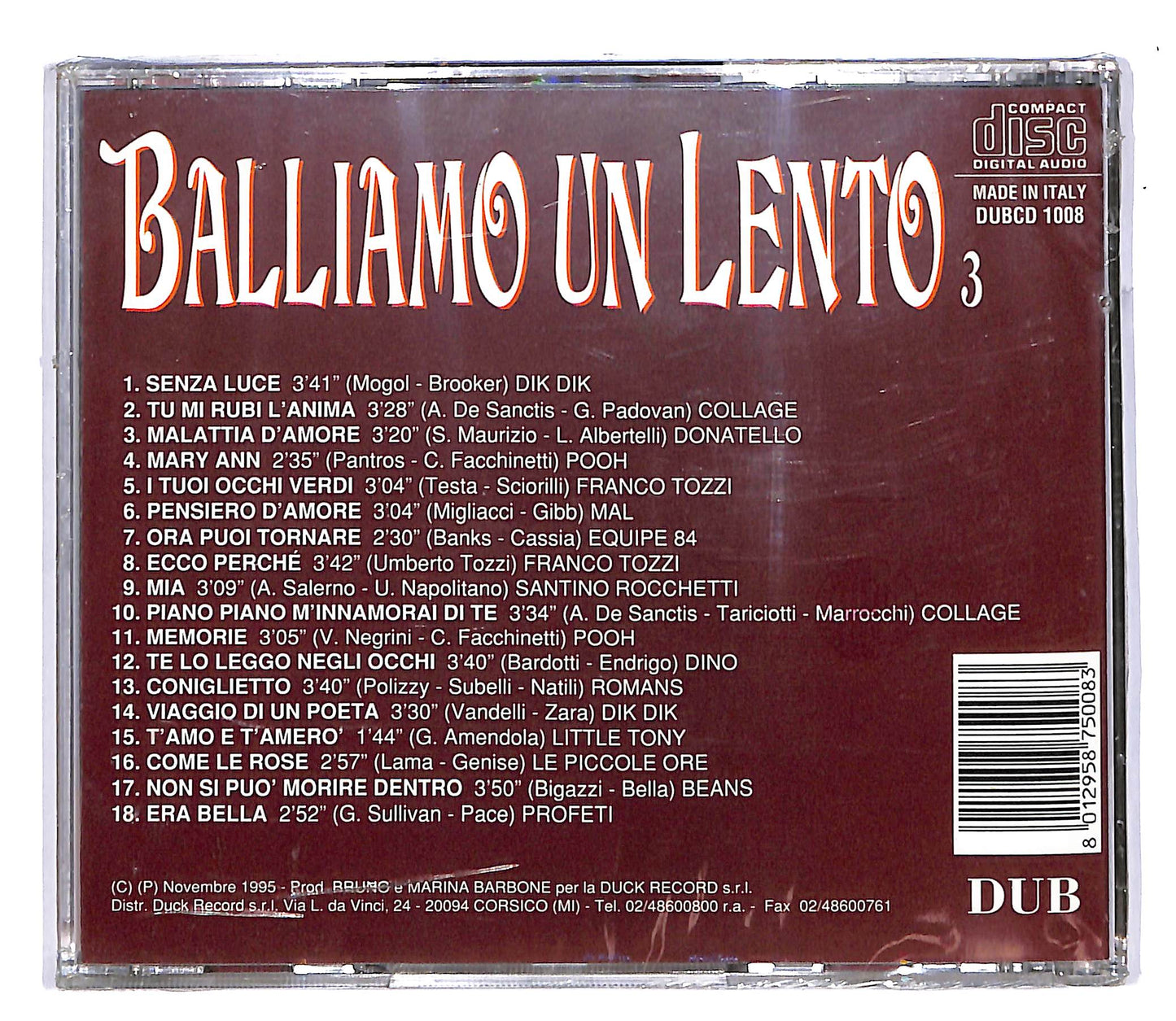 EBOND Various - Balliamo Un Lento 3 CD CD054128