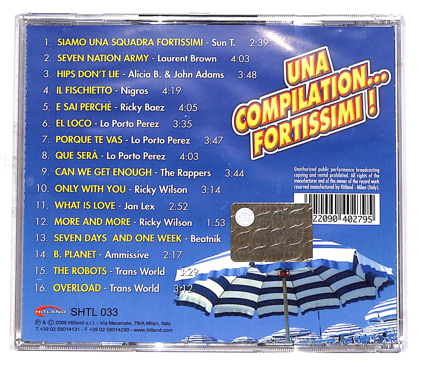 EBOND Una Compilation... Fortissimi! CD CD054205