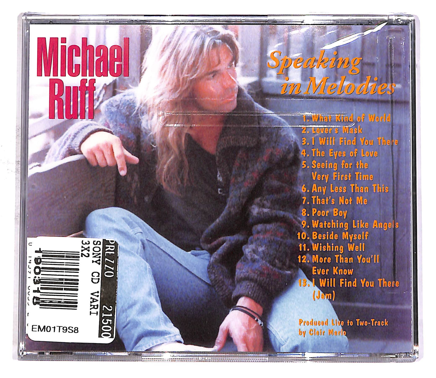 EBOND Michael Ruff - Speaking In Melodies CD CD054220