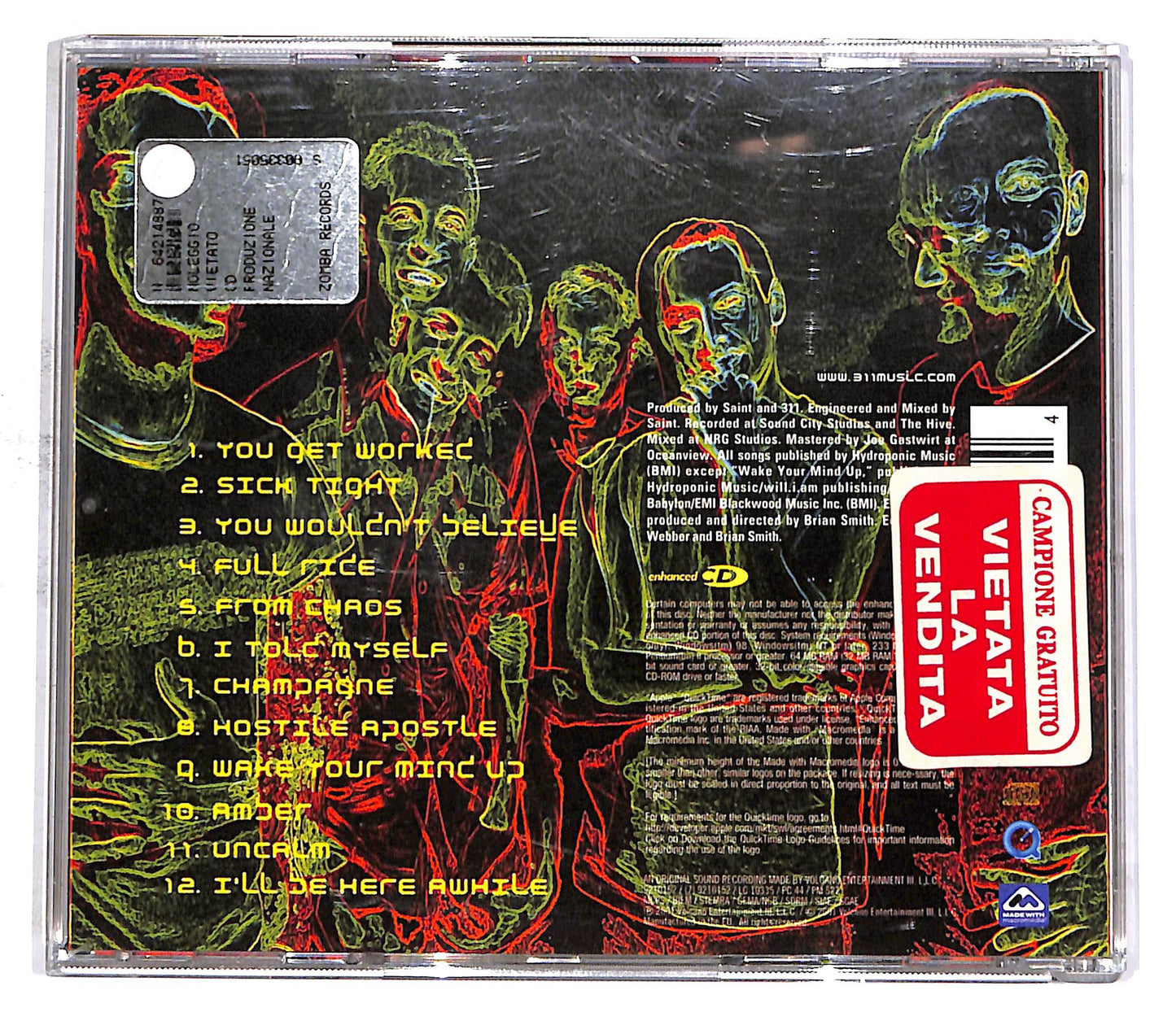 EBOND 311 - From Chaos CD CD054224