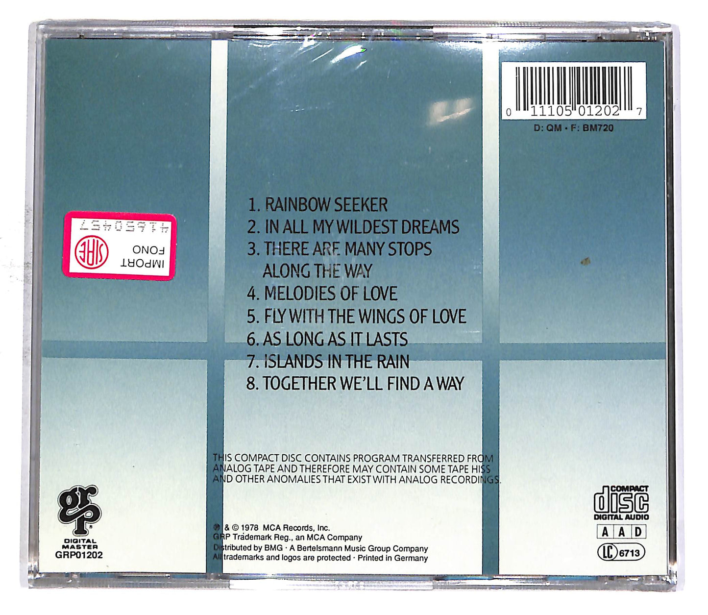 EBOND Joe Sample - Rainbow Seeker CD CD054229