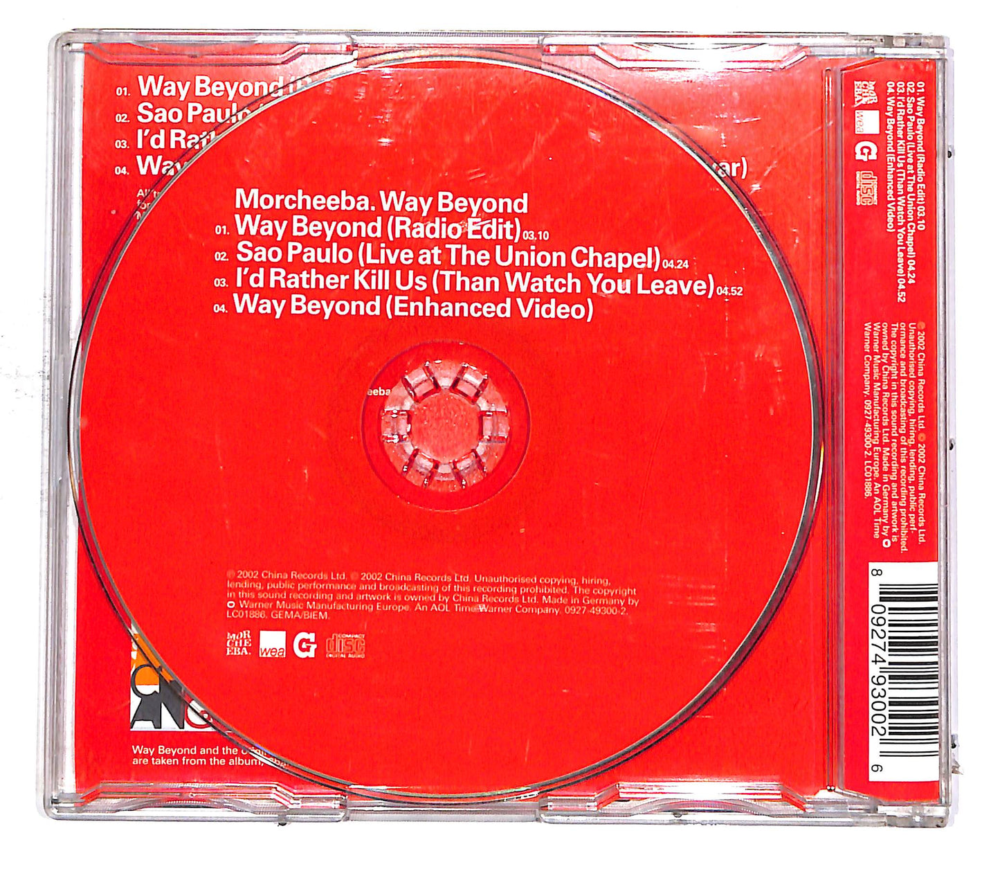 EBOND Morcheeba - Way Beyond CD CD054318