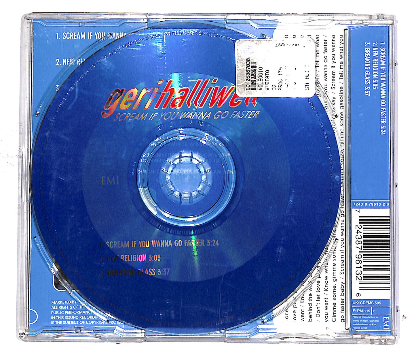 EBOND Geri Halliwell - Scream If You Wanna Go Faster CD CD054413