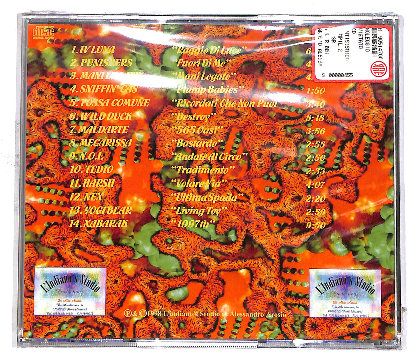 EBOND Various - Antisismica Compilation Vol 2 EDITORIALE CD CD054419