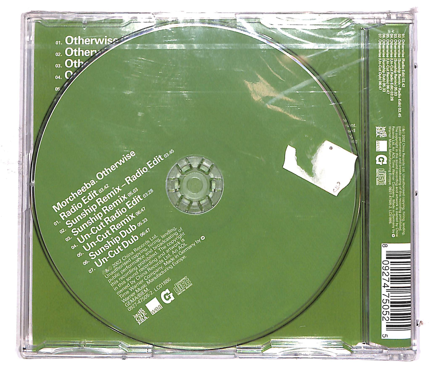 EBOND Morcheeba - Otherwise CD CD054421