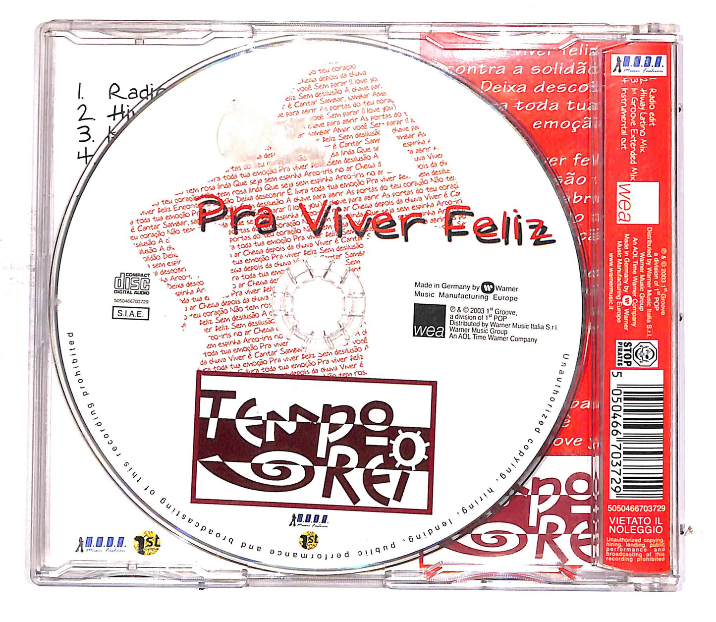 EBOND Tempo Rei - Pra Viver Feliz CD CD054424