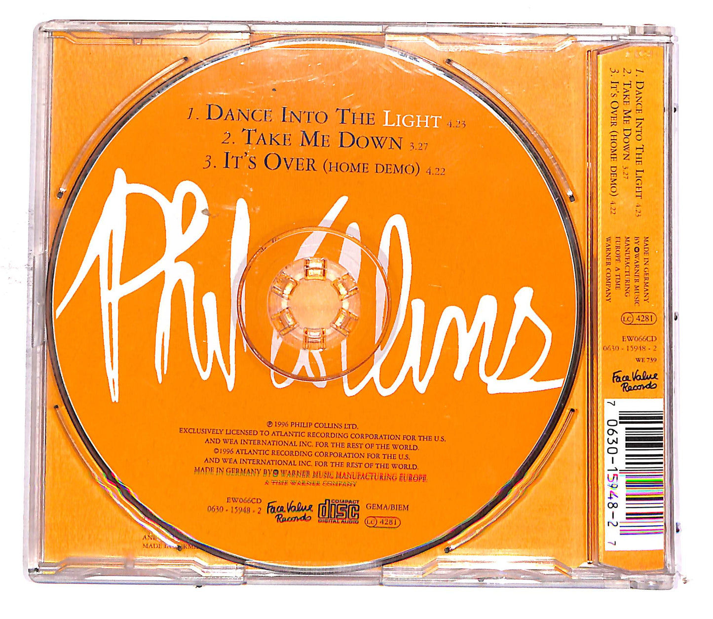 EBOND Phil Collins - Dance Into The Light CD CD054430
