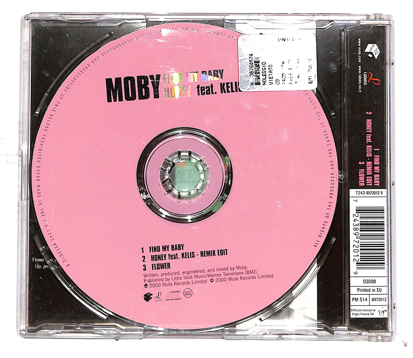 EBOND Moby - Find My Baby - Honey Feat. Kelis CD CD054506