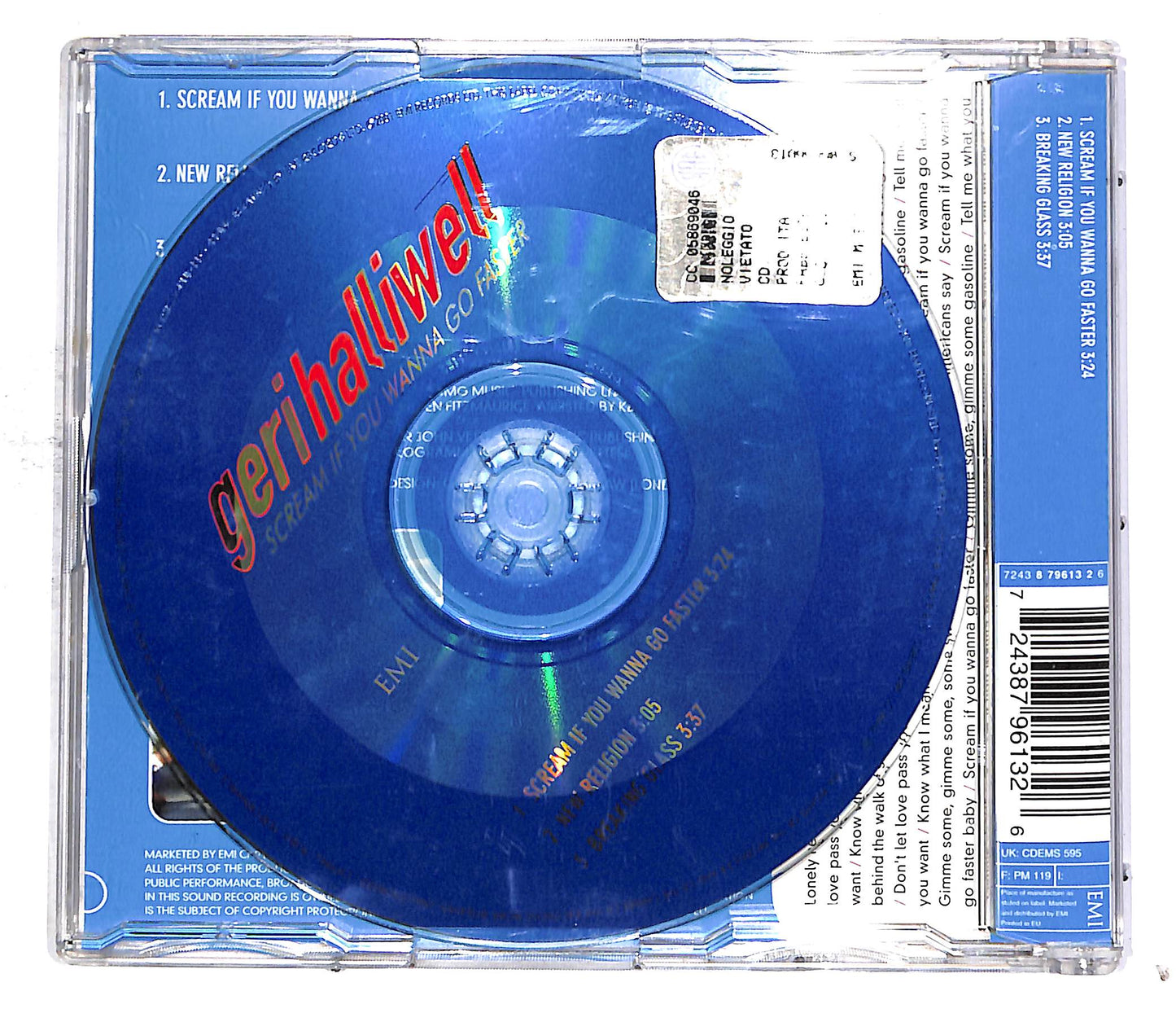 EBOND Geri Halliwell - Scream If You Wanna Go Faster CD CD054508