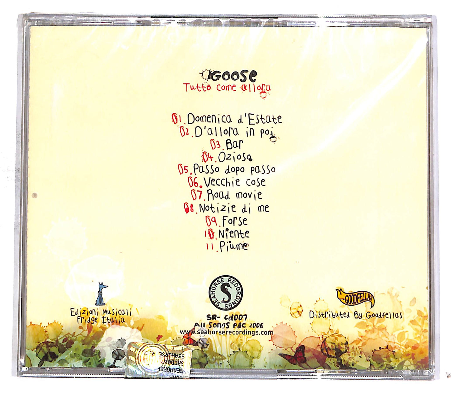 EBOND Goose - Tutto Come Allora EDITORIALE CD CD054510