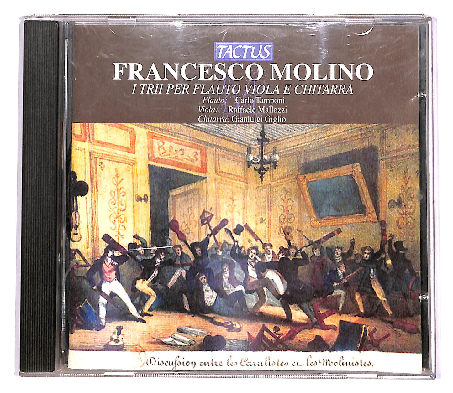 EBOND Francesco Molio (1768-1847) - I Trii Flauto, Viola E Chitarra CD CD054531