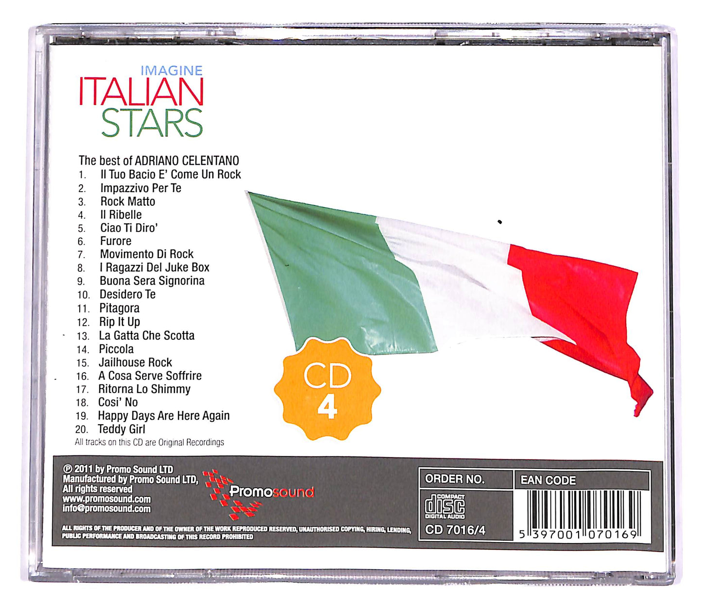 EBOND Various - Imagine Italian Stars Vol.4 CD CD054558
