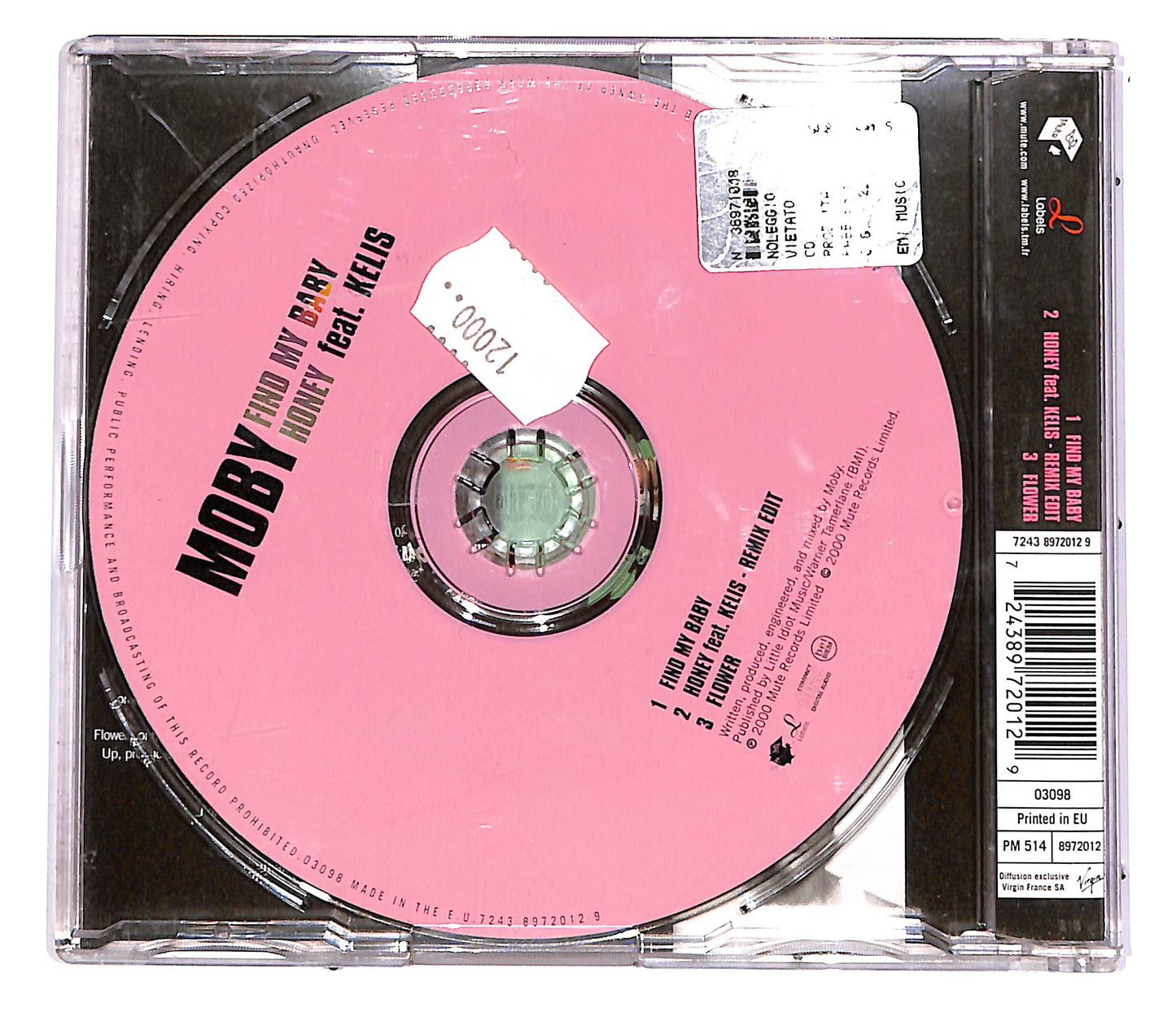 EBOND Moby - Find My Baby - Honey Feat. Kelis CD CD054612