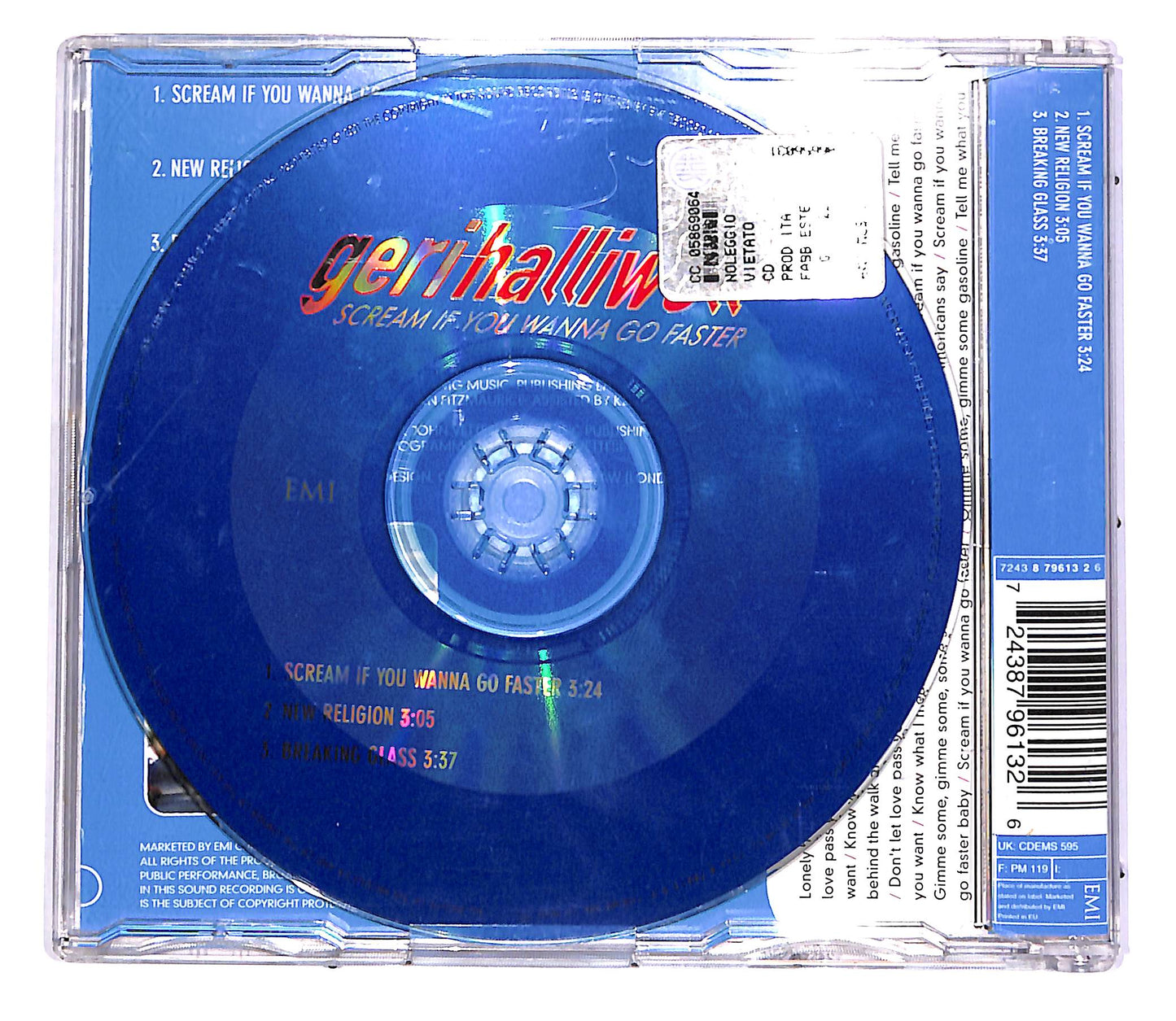 EBOND Geri Halliwell - Scream If You Wanna Go Faster CD CD054614