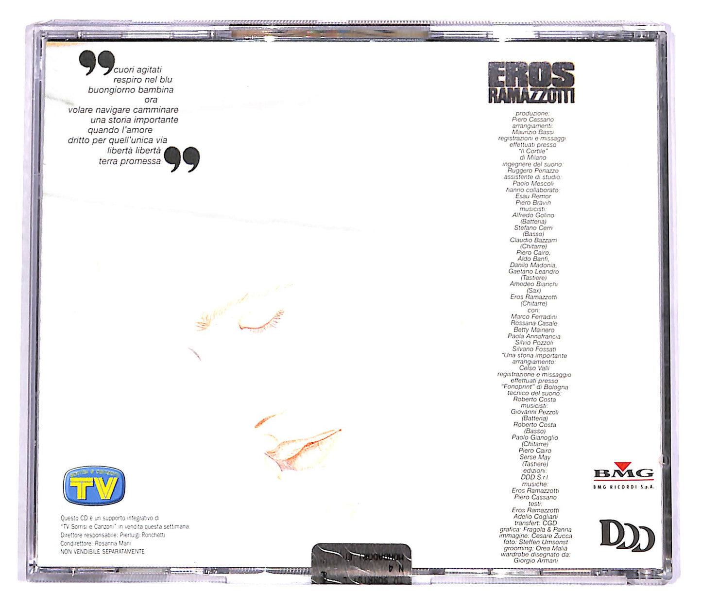 EBOND Eros Ramazzotti - Cuori Agitati EDITORIALE CD CD054616