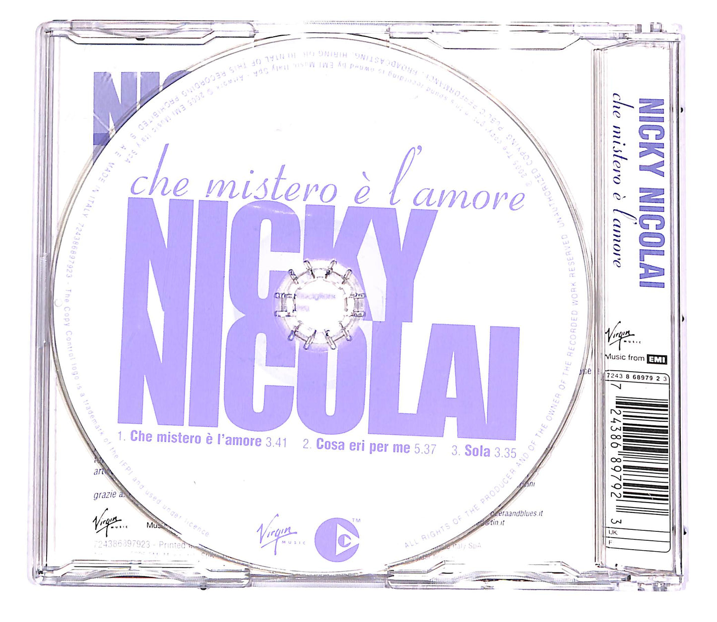 EBOND Nicky Nicolai - Che Mistero E' L'Amore CD CD054619