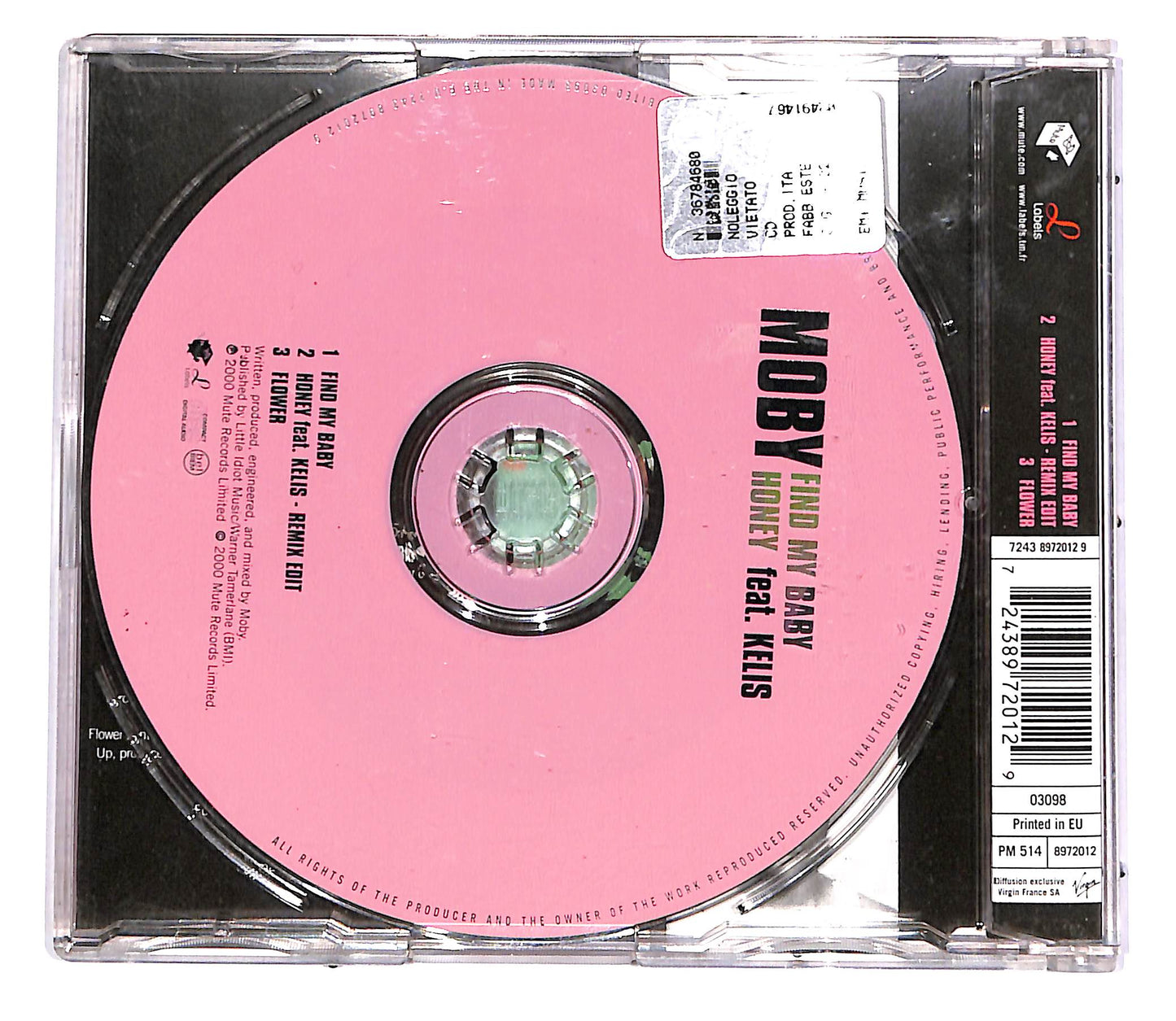 EBOND Moby - Find My Baby - Honey Feat. Kelis CD CD054716