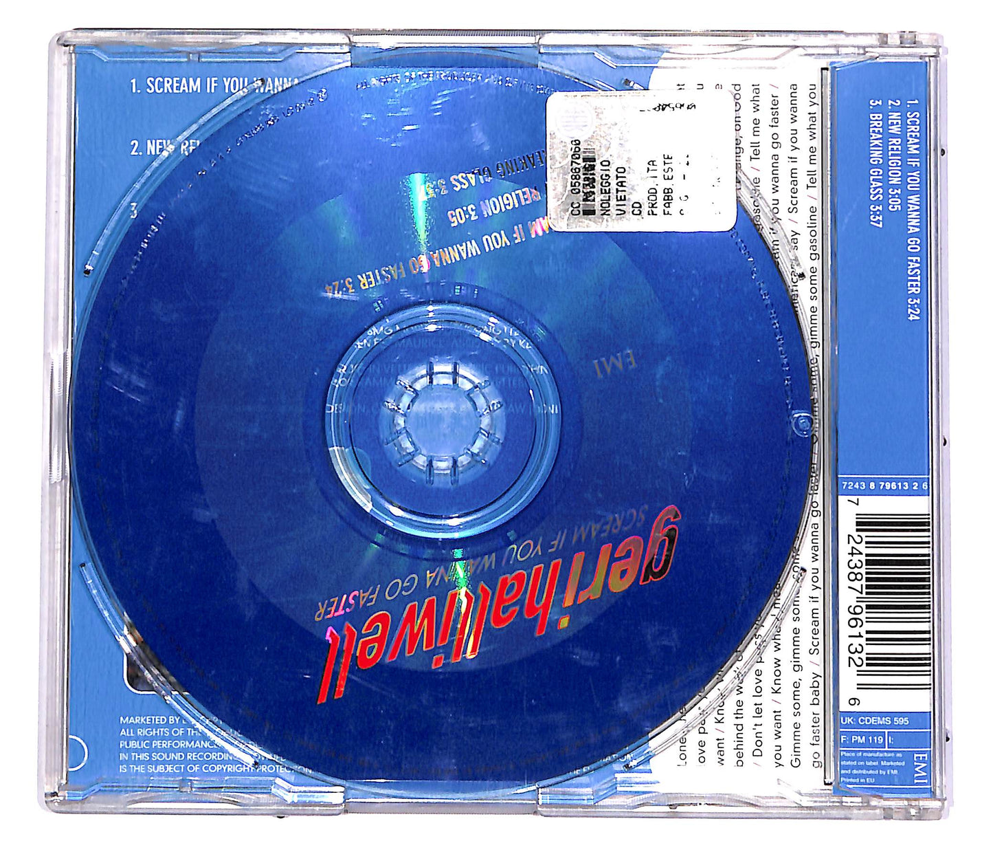 EBOND Geri Halliwell - Scream If You Wanna Go Faster CD CD054718