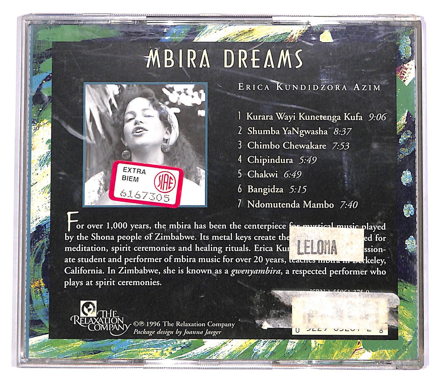 EBOND Erica Kundidzora Azim - Mbira Dreams CD CD054744