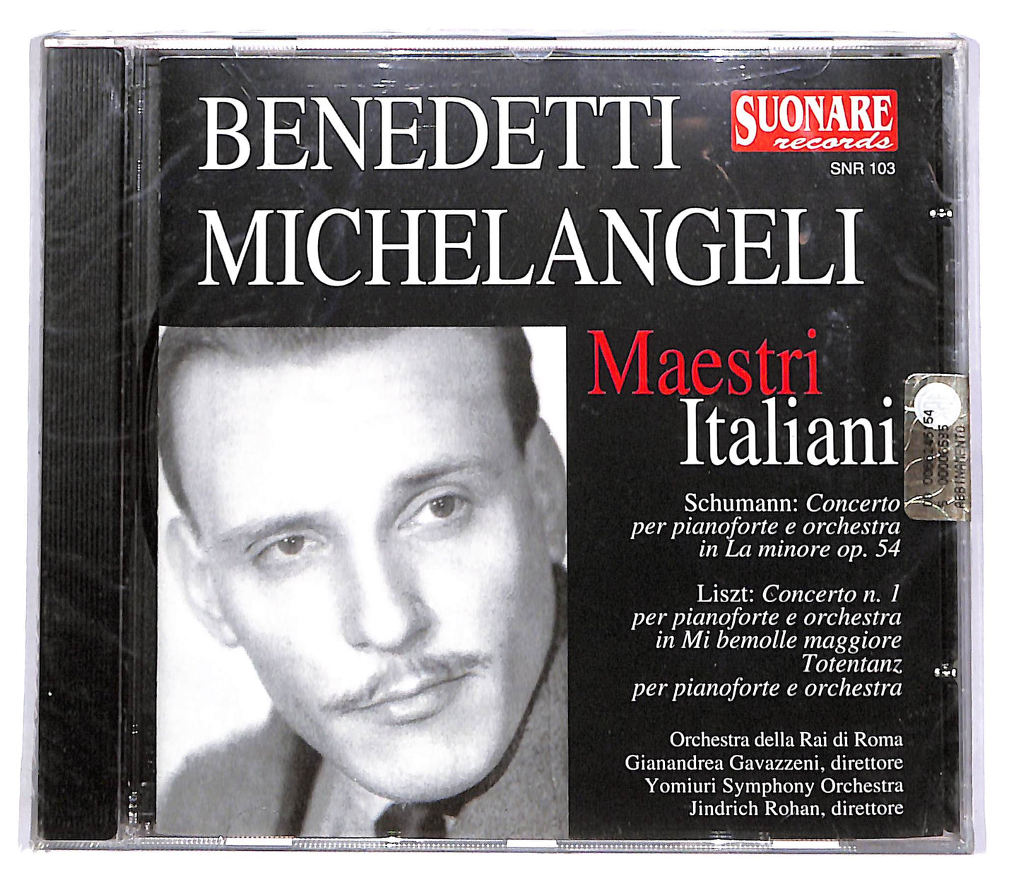 EBOND Maestri Italiani - Benedetti Michelangeli EDITORIALE CD CD054754
