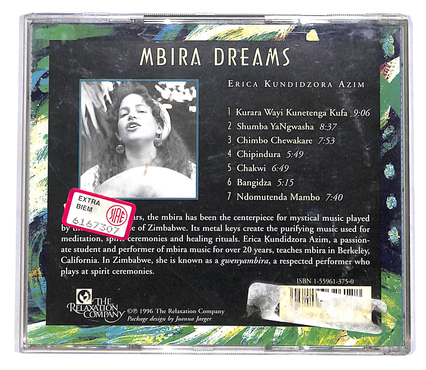 EBOND Erica Kundidzora Azim - Mbira Dreams CD CD054837