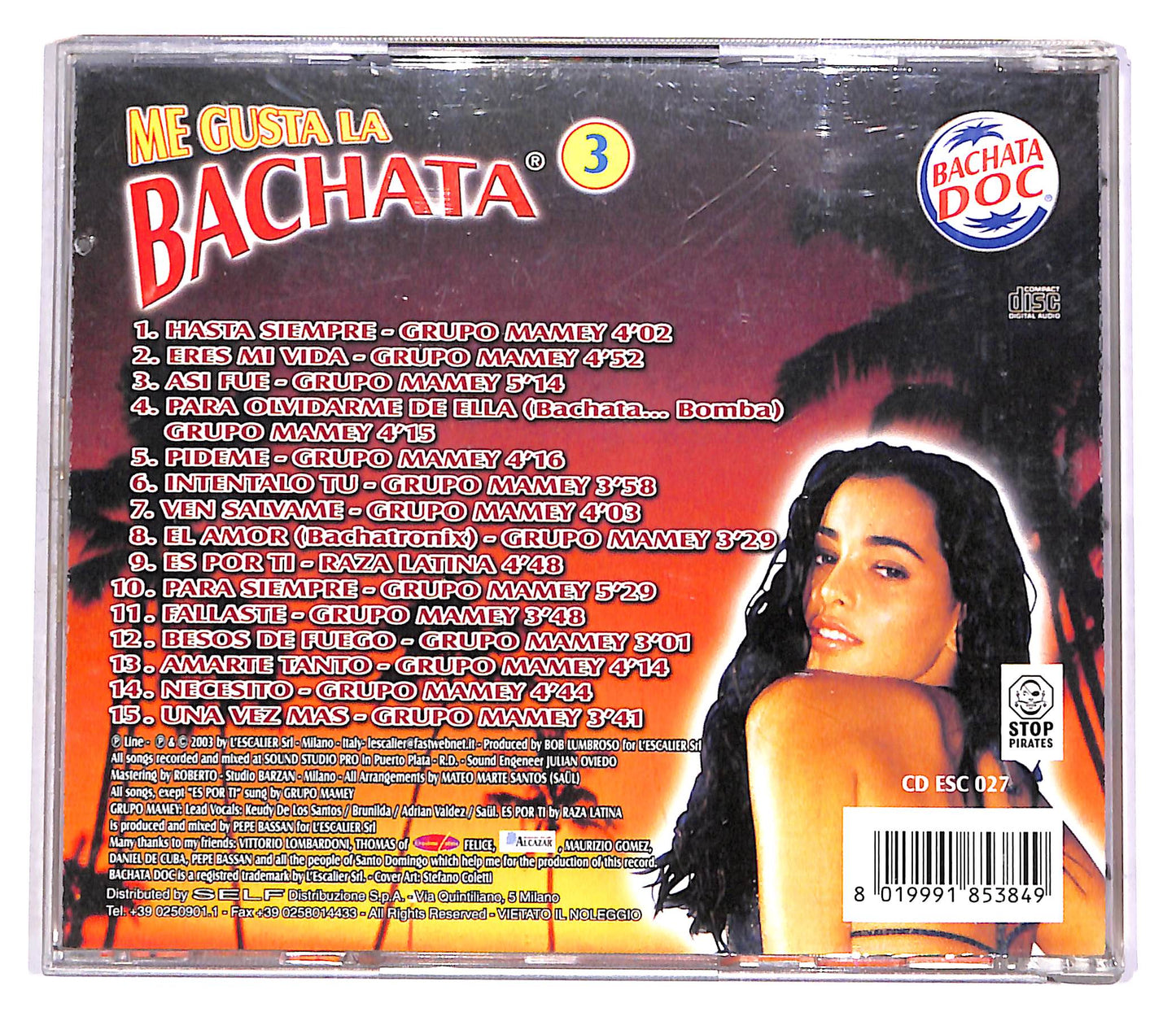 EBOND Me Gusta La Bachata Vol.3 CD CD054867