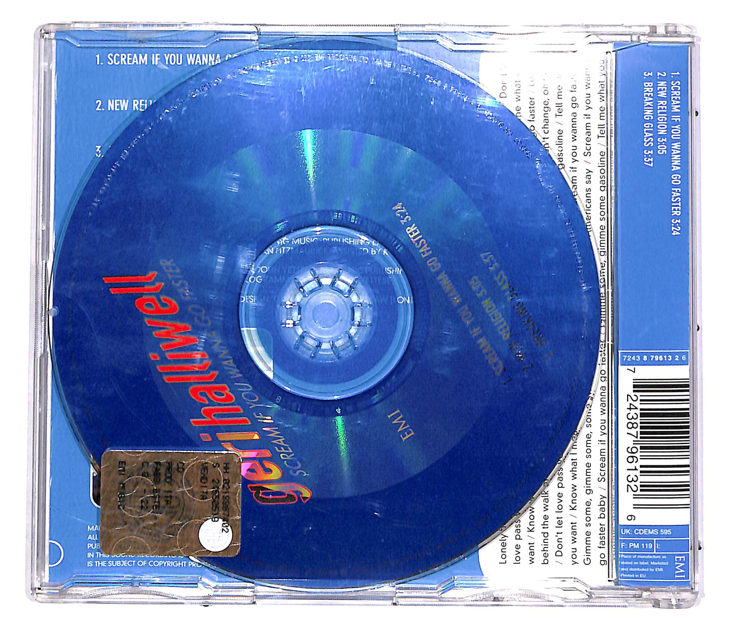 EBOND Geri Halliwell - Scream If You Wanna Go Faster CD CD054913