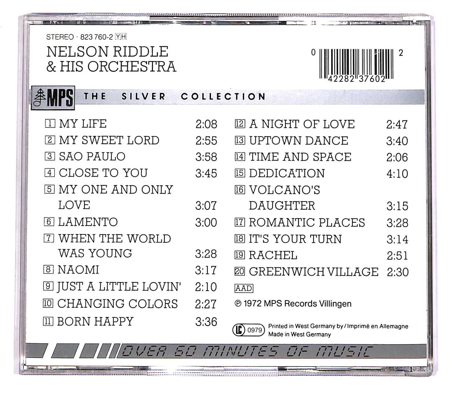 EBOND Nelson Riddle And His Orchestra - The Silver Collection CD CD054930