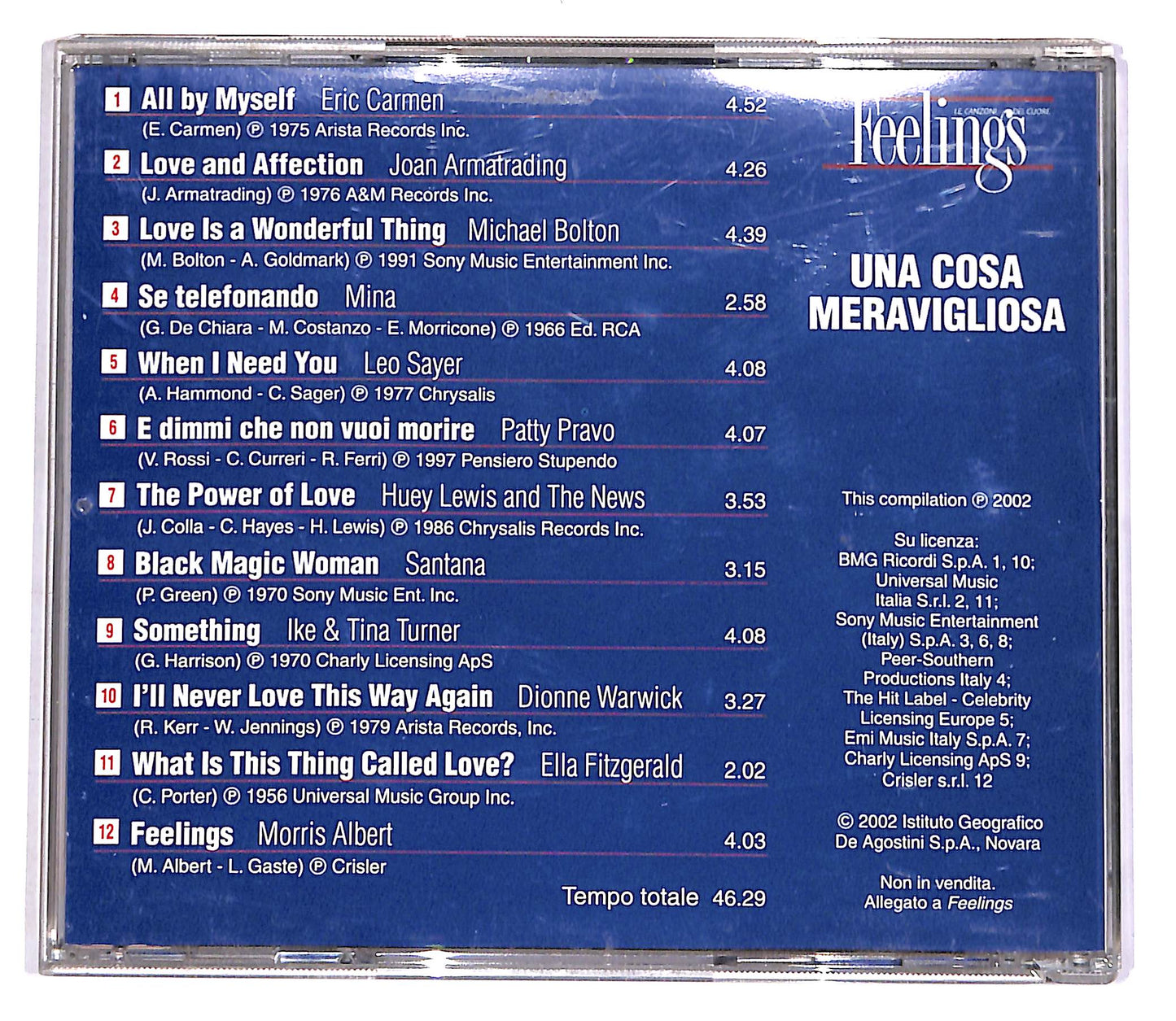 EBOND Various - Una Cosa Meravigliosa CD CD054931