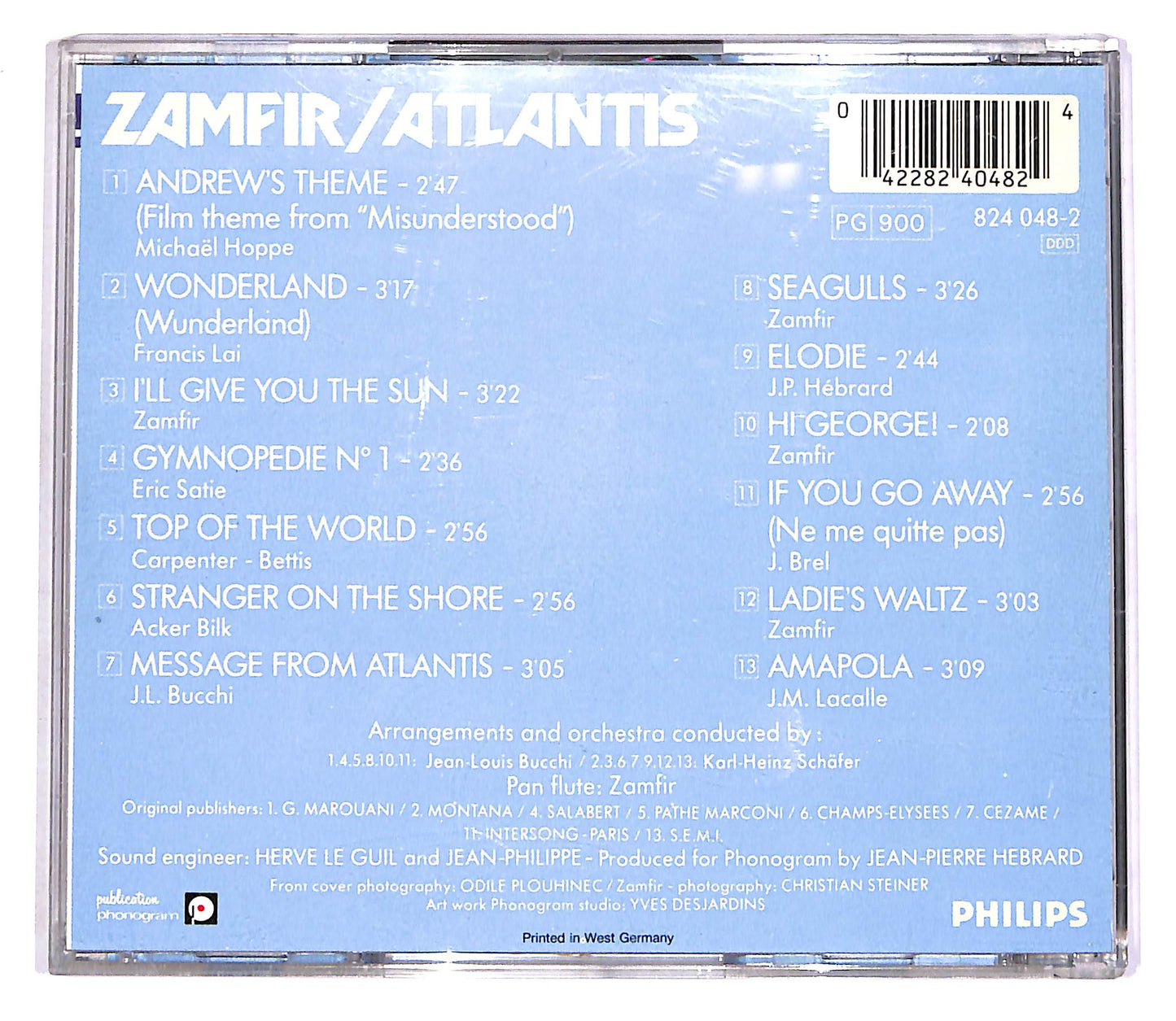 EBOND Zamfir - Atlantis CD CD054949