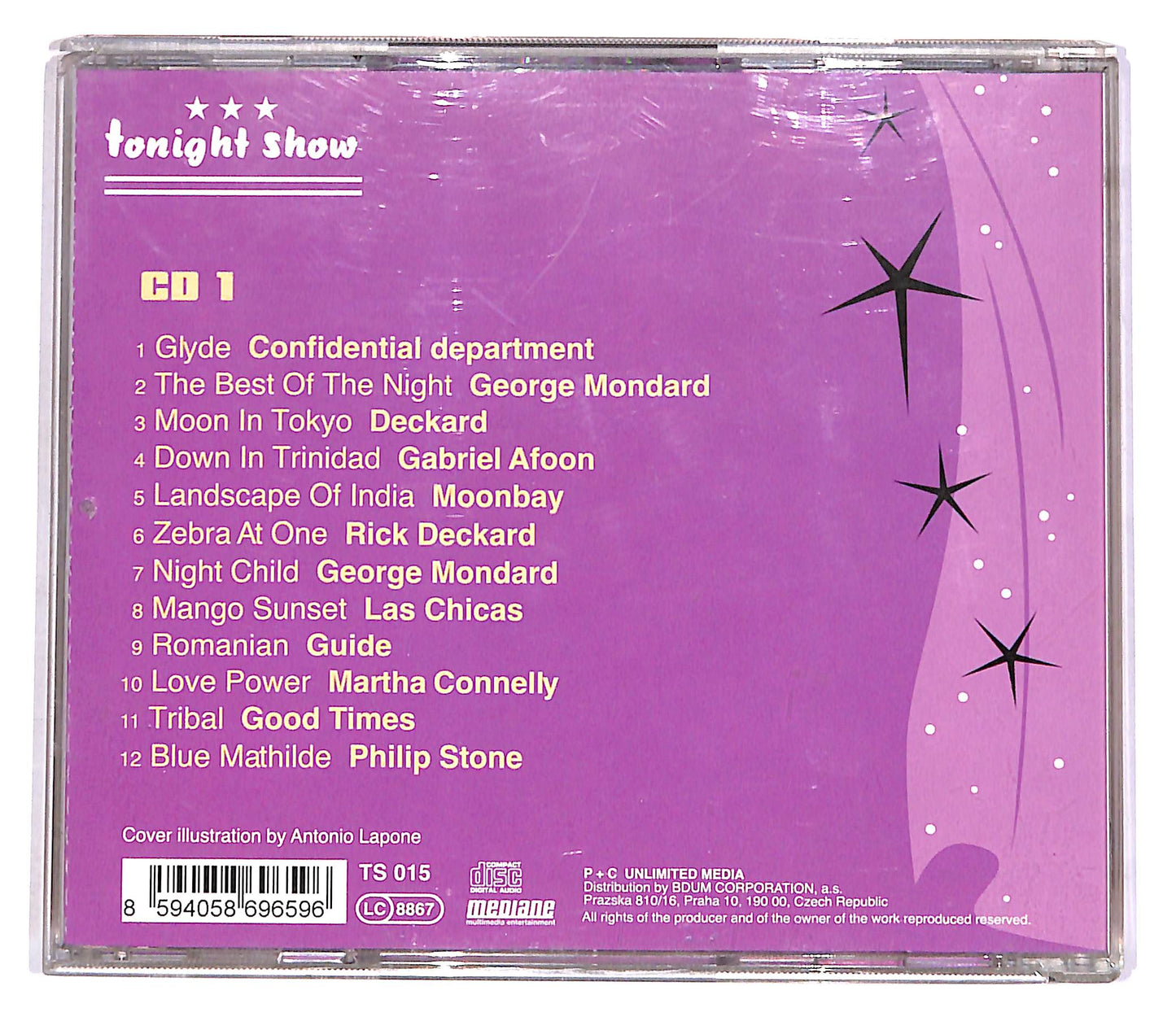 EBOND Various - Tonight Show - Chill Out Feelin' Vol.1 (1 disco) CD CD054954
