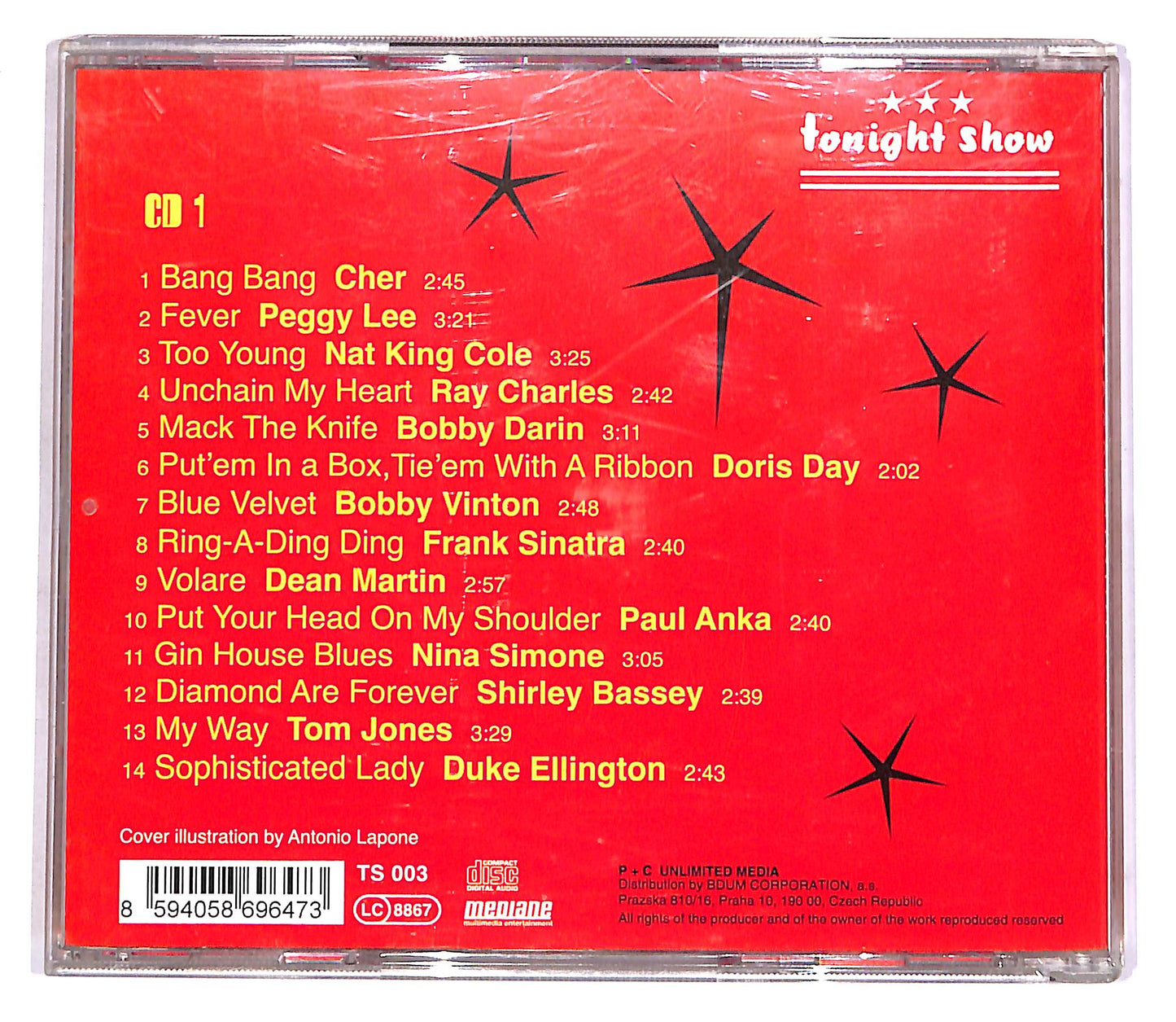 EBOND Various - Tonight Show - Never Say Never Vol.1 (1 disco) CD CD054955