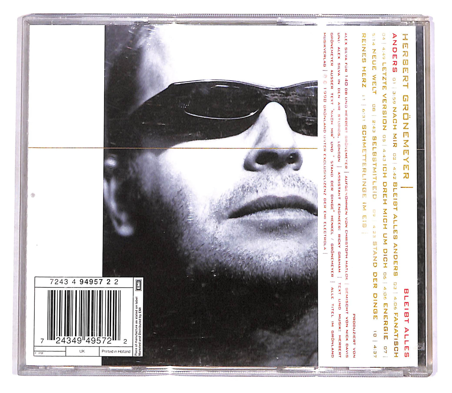 EBOND Herbert Gronemeyer - Bleibt Alles Anders CD CD054960