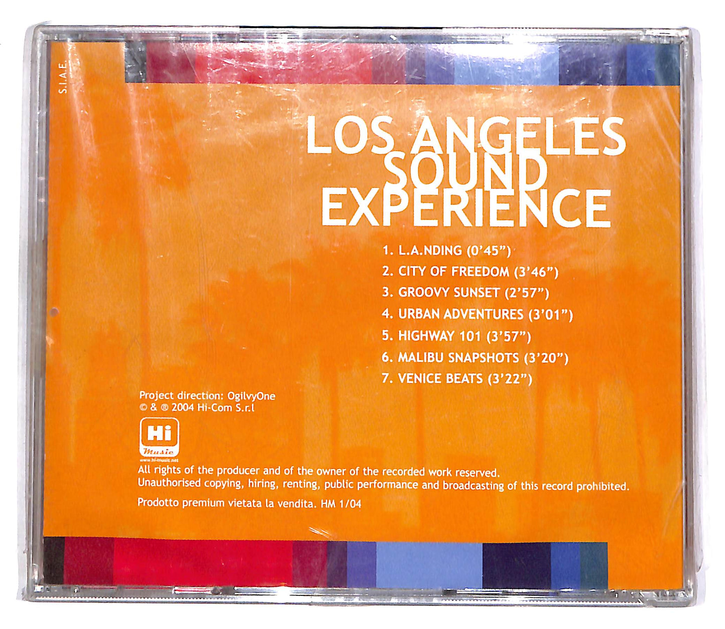 EBOND Los Angeles Sound Experience EDITORIALE CD CD055003