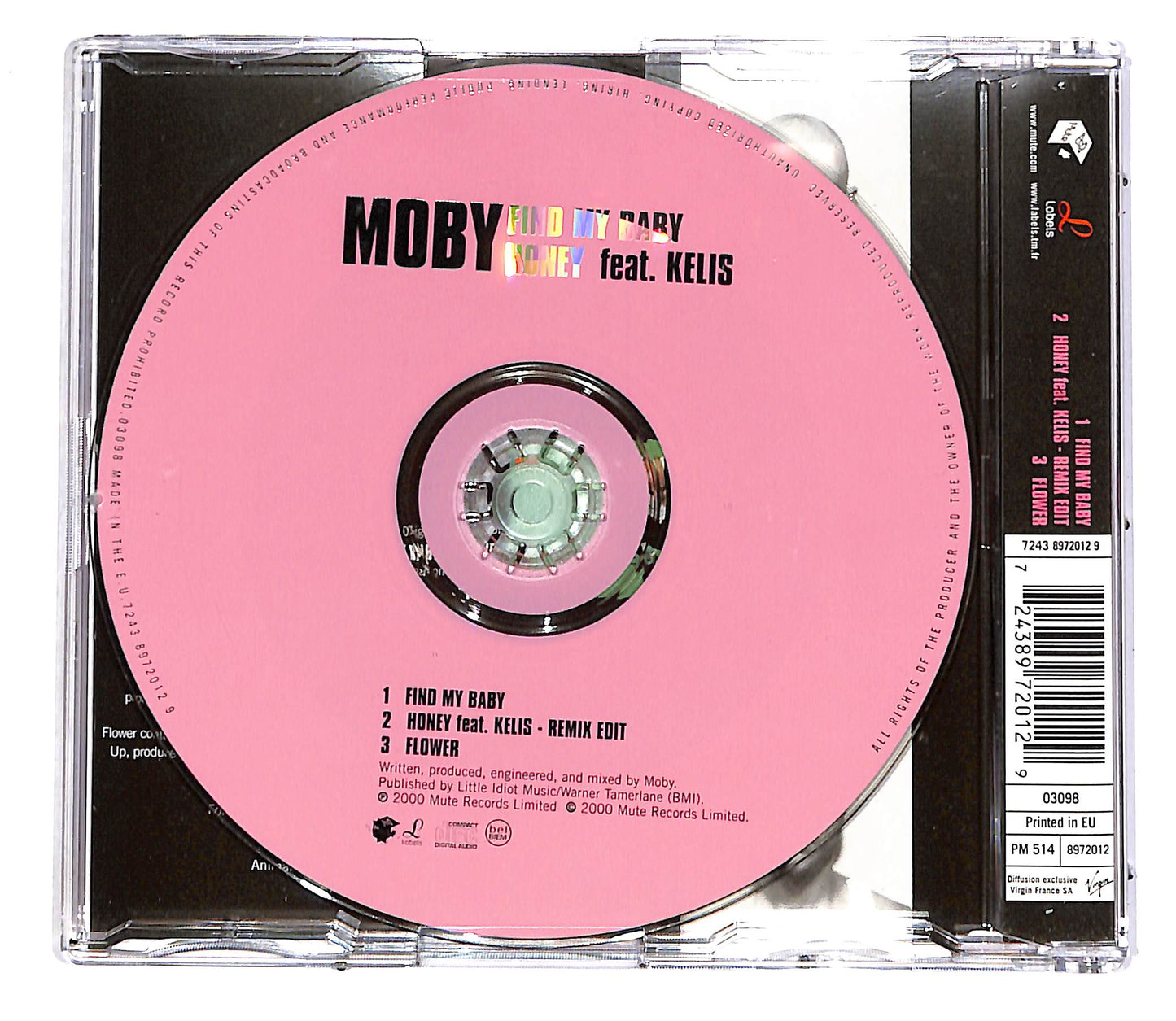 EBOND Moby - Find My Baby - Honey Feat. Kelis CD CD055006