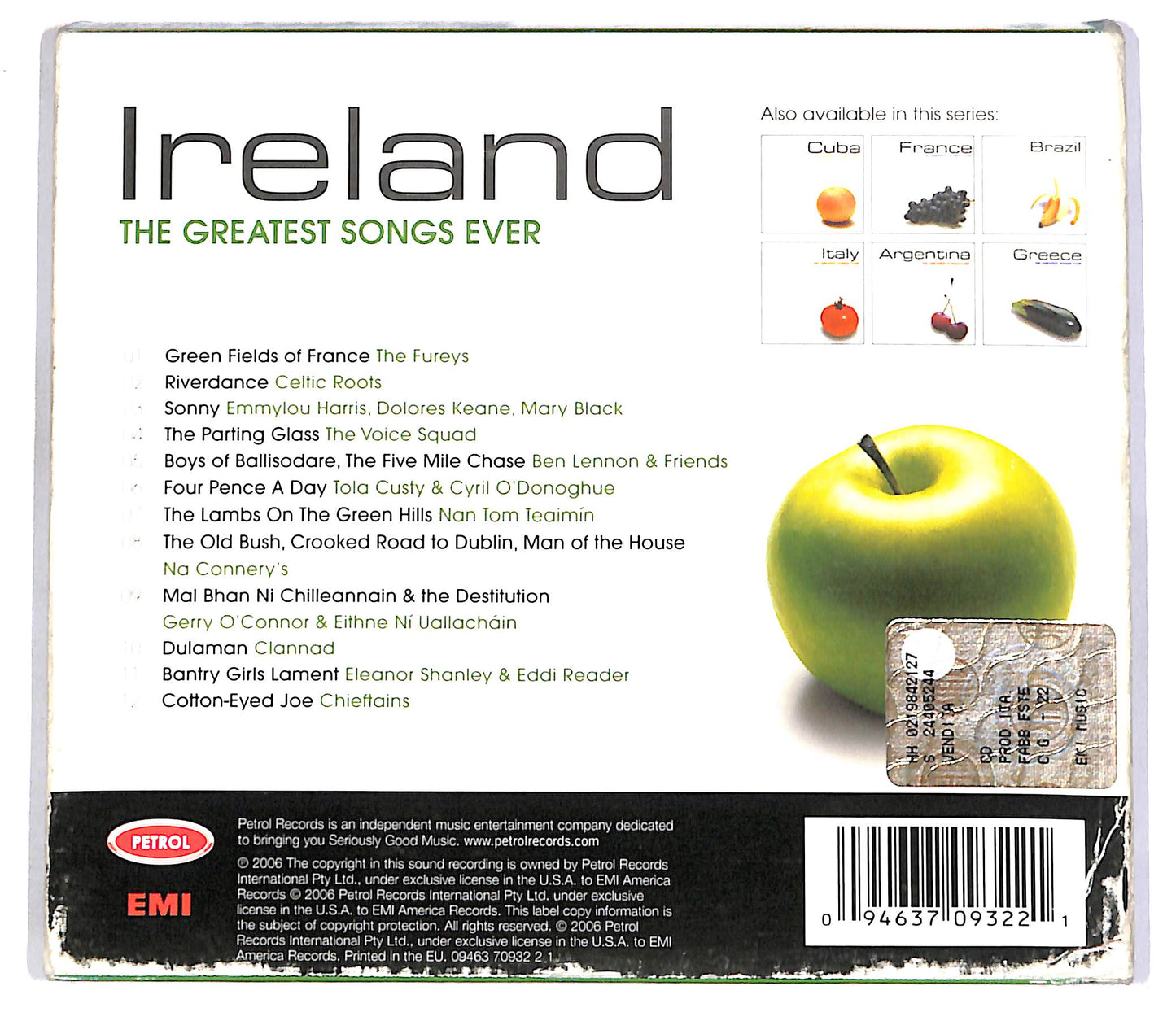 EBOND Various - Ireland The Greatest Songs Ever CD CD055020