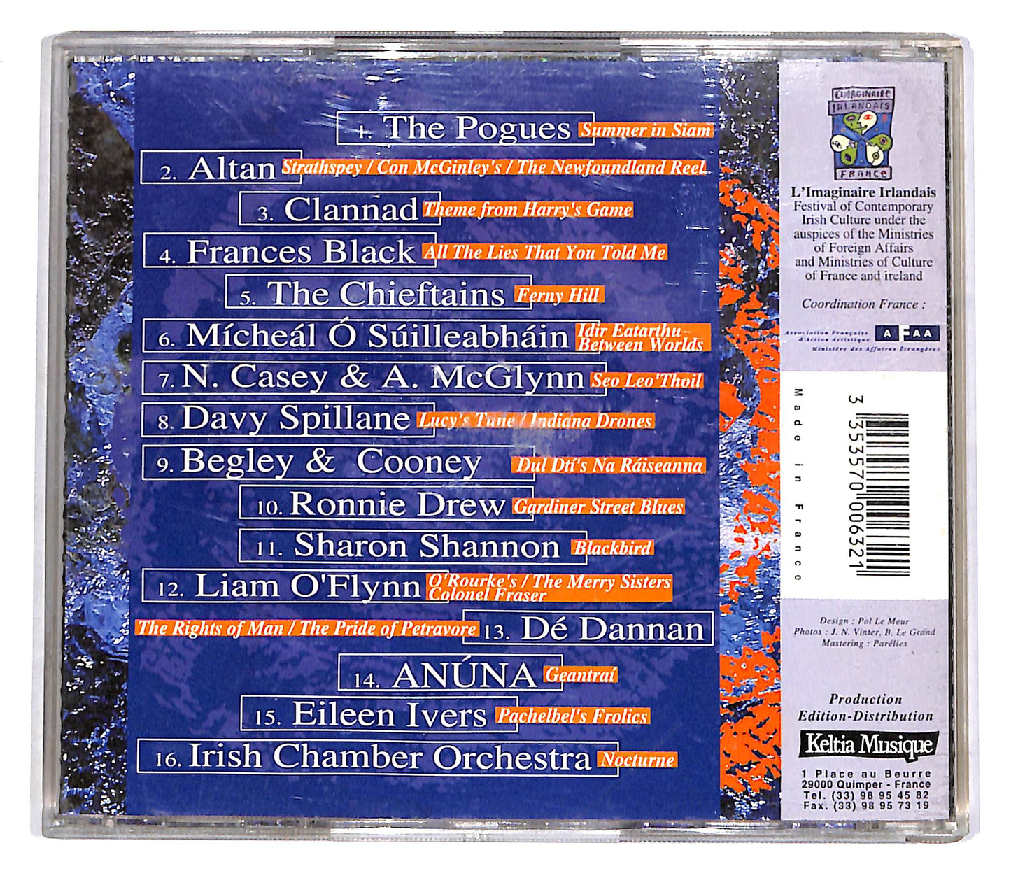 EBOND Various - L'Imaginaire Irlandais CD CD055022