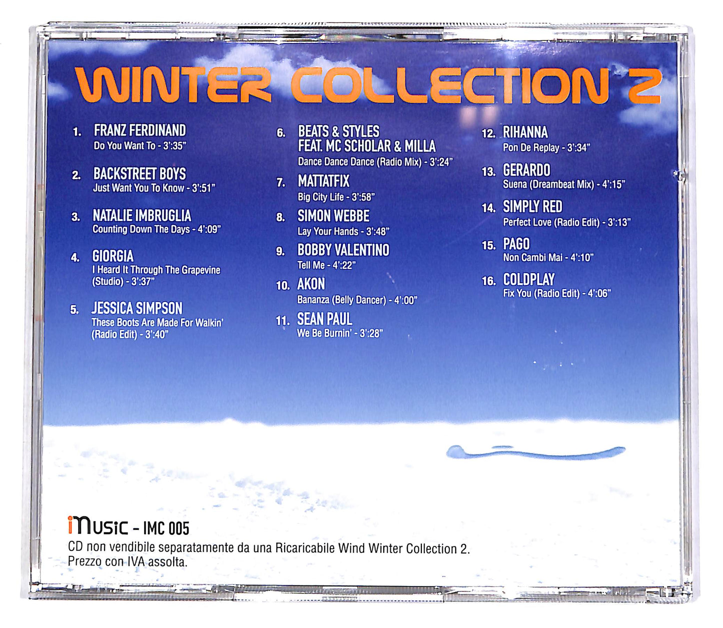 EBOND Various - Winter Collection 2 PROMO CD CD055062