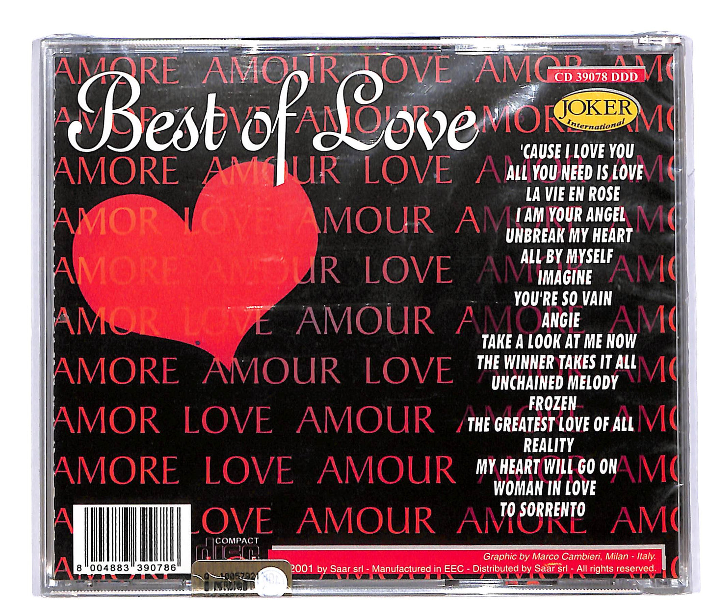 EBOND Various - Best of love CD CD055108