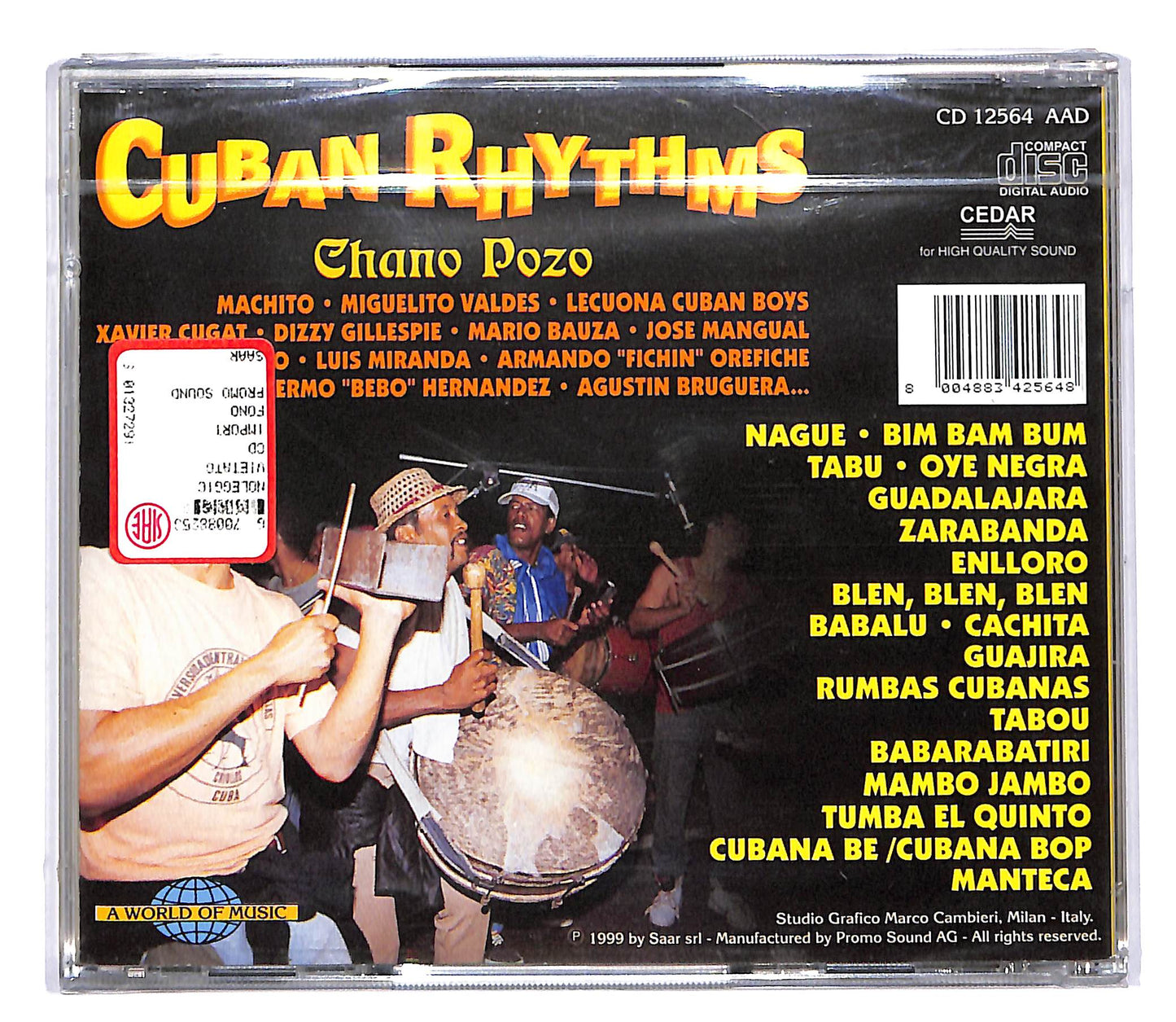 EBOND Chano Pozo - Cuban Rhythms CD CD055131