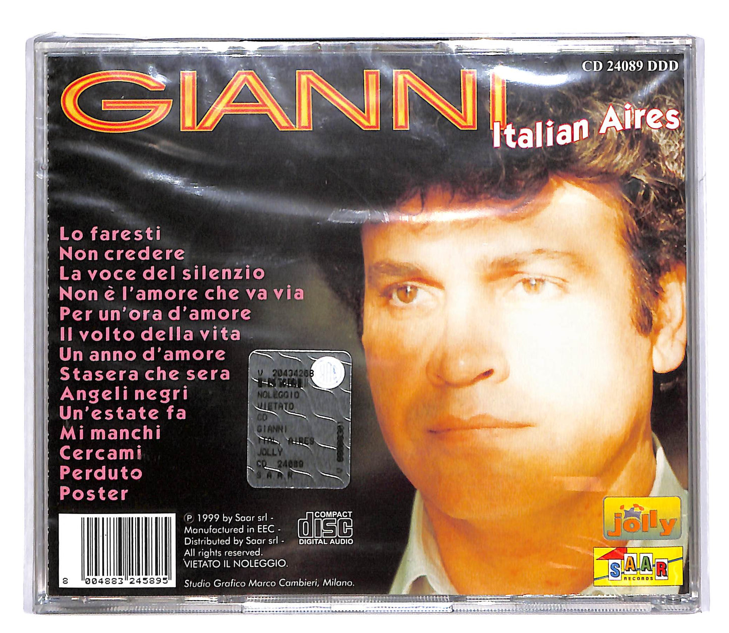 EBOND Gianni - Italian Aires CD CD055153