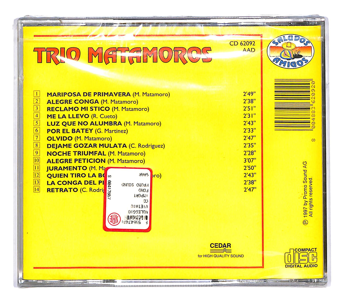 EBOND Trio Matamoros -Trio Matamoros CD CD055158