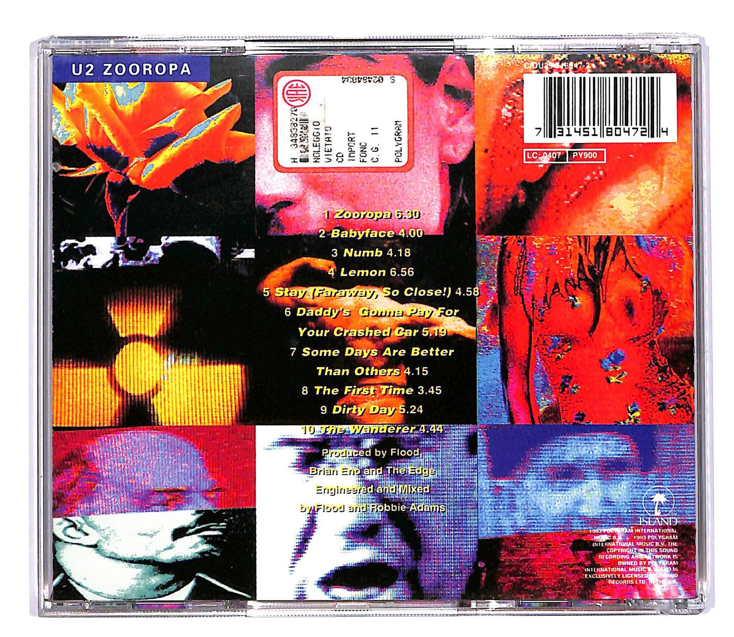 EBOND U2 - Zooropa CD CD055252