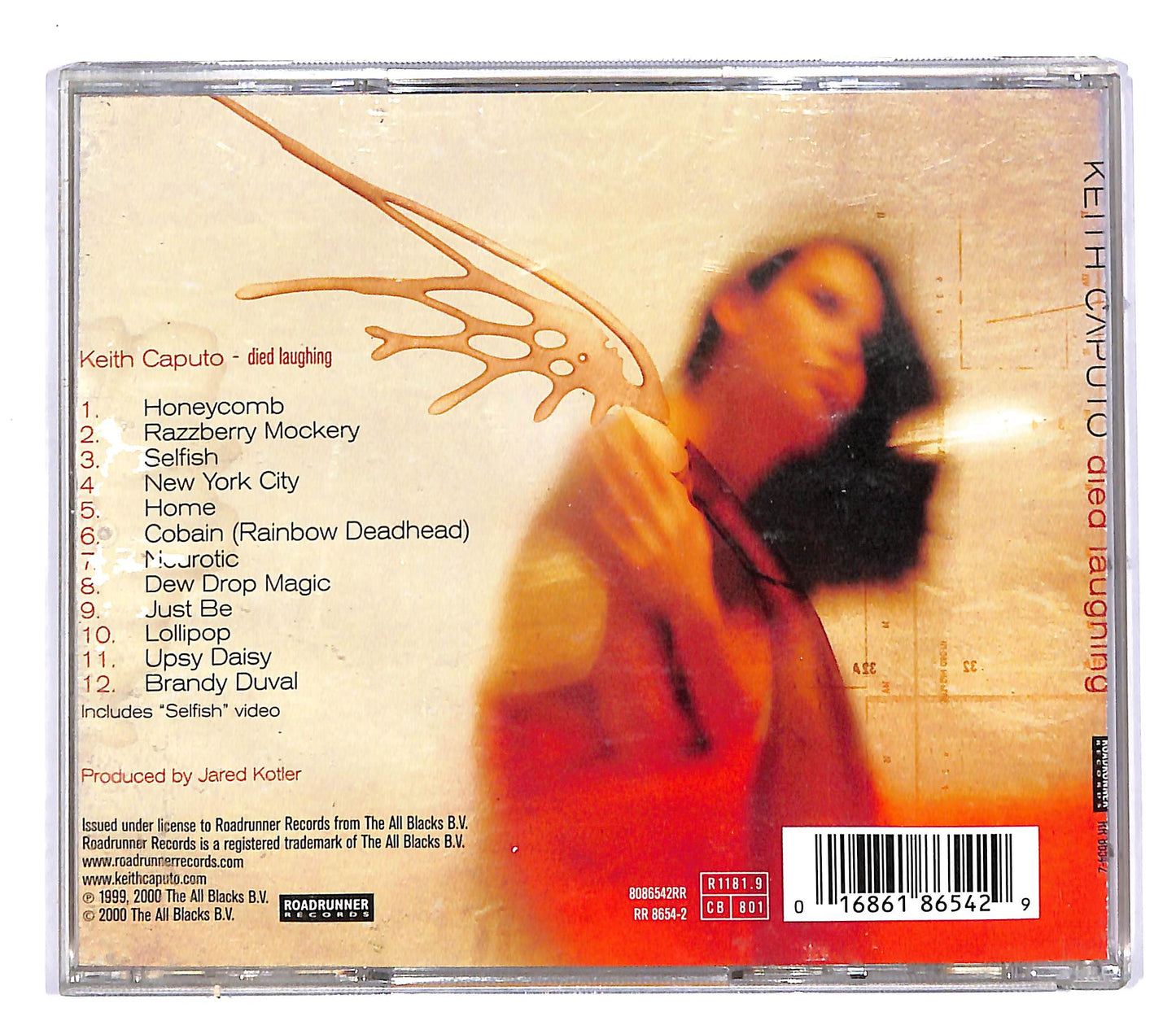 EBOND Keith Caputo - Died Laughing CD CD055348