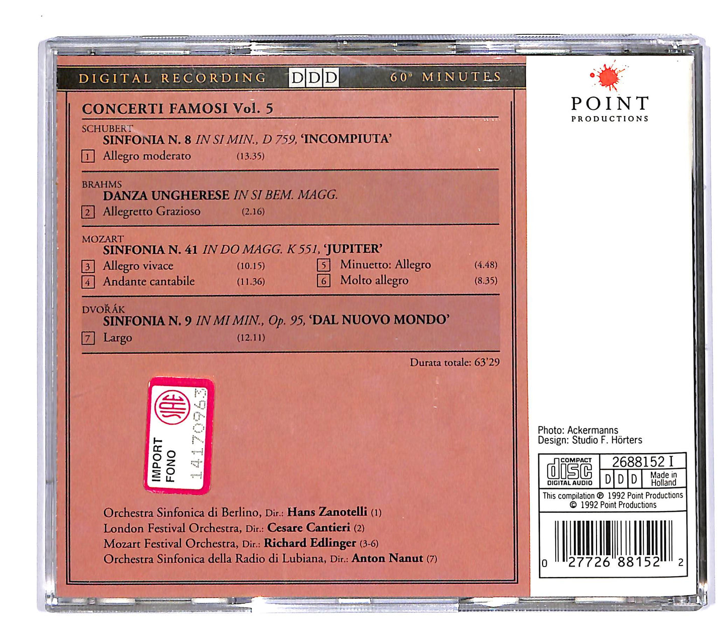 EBOND Various - Concerti Famosi Vol. 5 CD CD055429