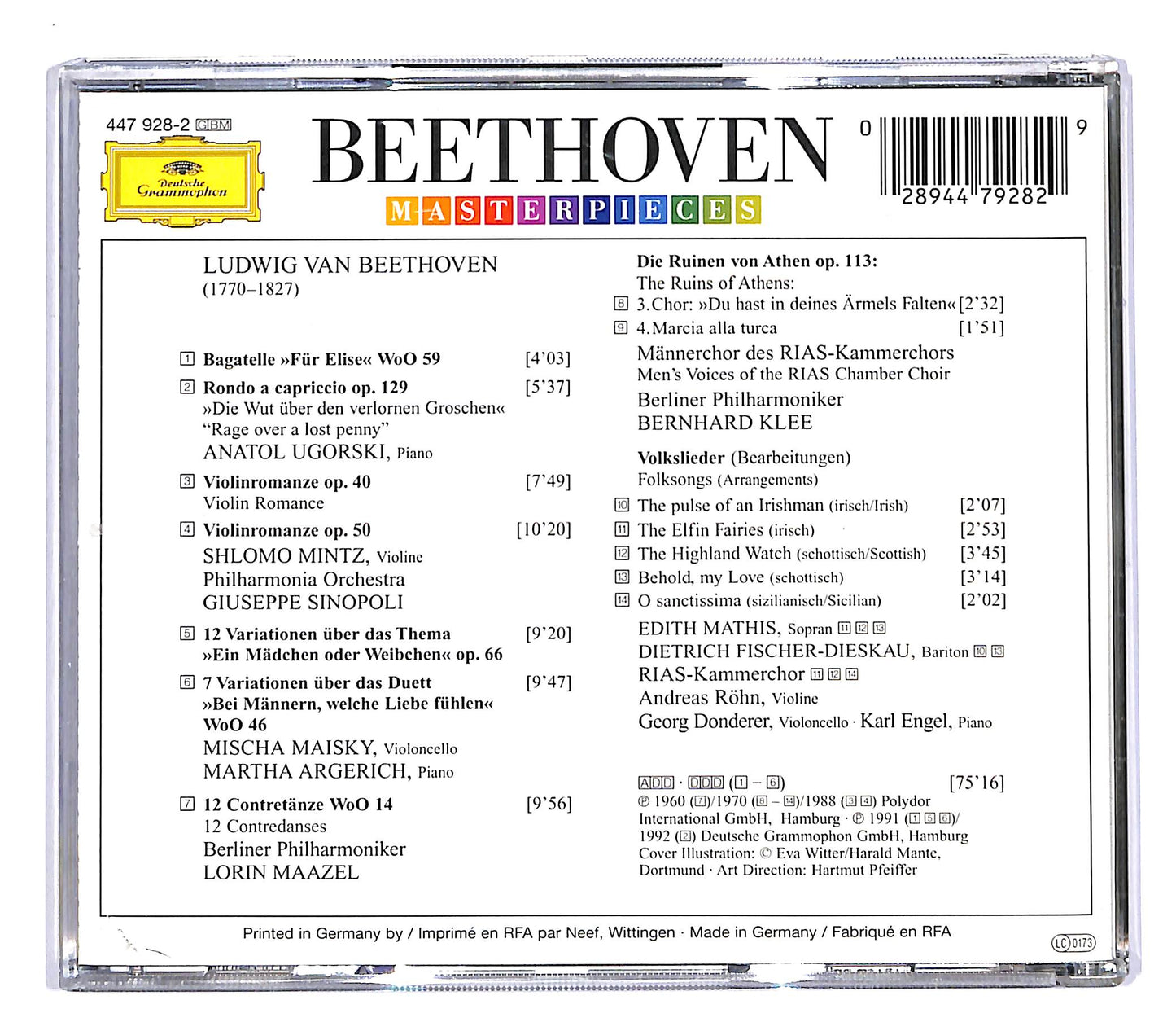 EBOND Ludwig van Beethoven - Fur Elise CD CD055447