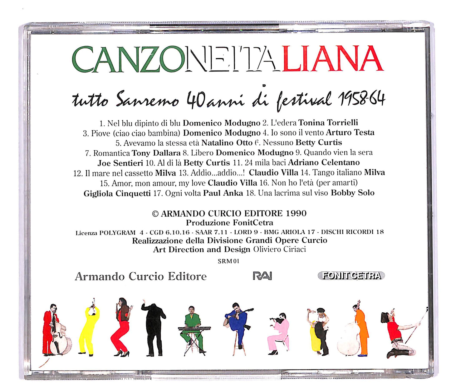 EBOND Various –Tutto Sanremo 40 Anni Di Festival 1958-64 EDITORIALE CD CD055607