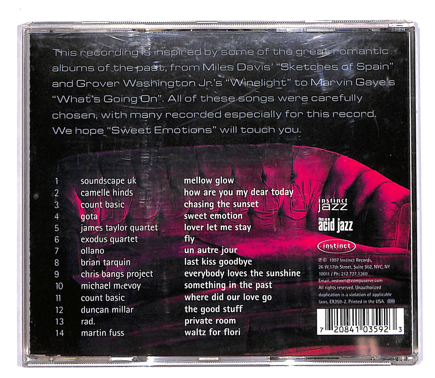 EBOND Various - Sweet Emotions CD CD055613