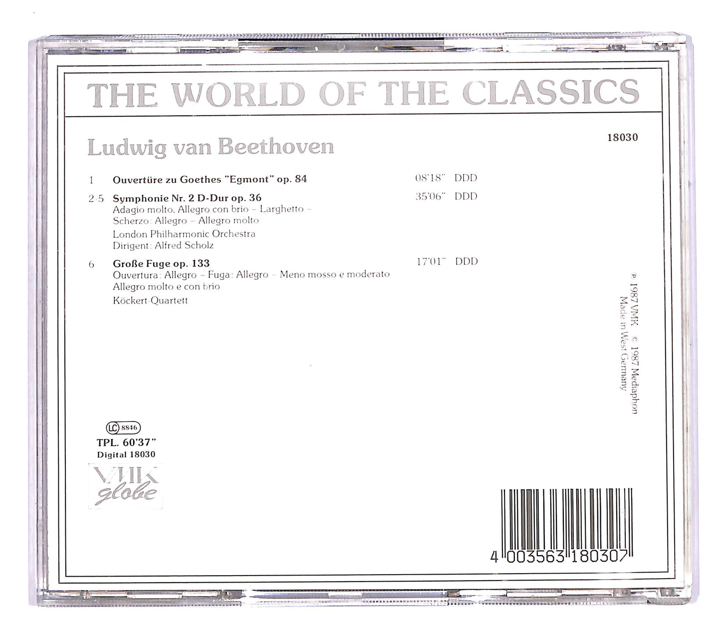 EBOND Ludwig van Beethoven - Ludwig Van Beethoven CD CD055615