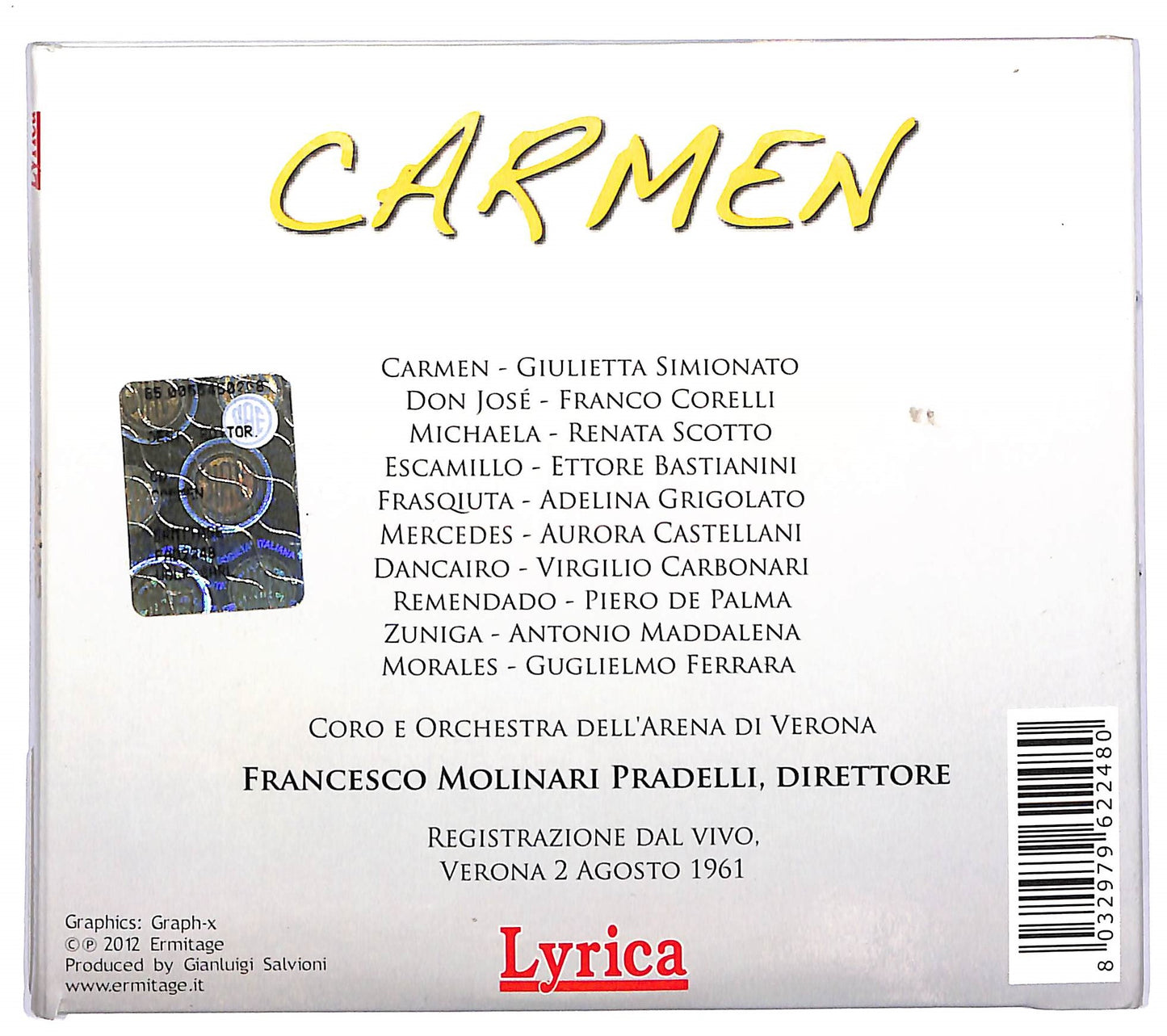 EBOND Various - Carmen (digipak) CD CD055648